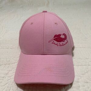 Pink Duck Unlimited Baseball Cap